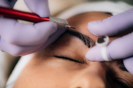 microblading pigment teinture sourcils 